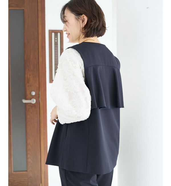  「ツインクロスバックフリルジレ」|その他|