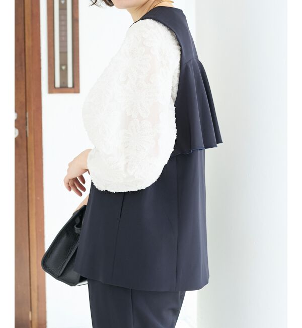  「ツインクロスバックフリルジレ」|その他|