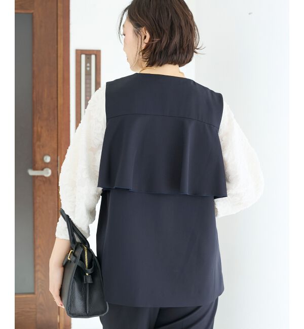  「ツインクロスバックフリルジレ」|その他|