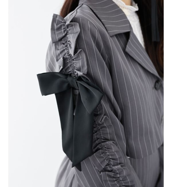 MAJESTICLEGON「ブローチセットホイップフリルジャケット」|その他|