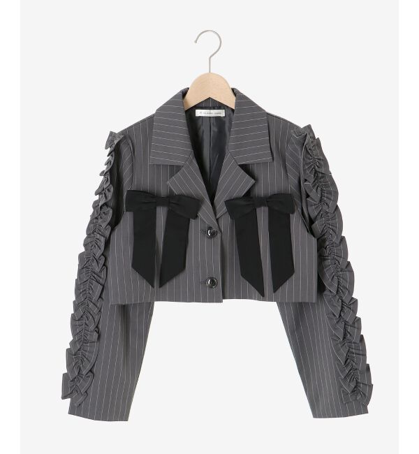 MAJESTICLEGON「ブローチセットホイップフリルジャケット」|その他|