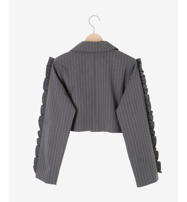 MAJESTICLEGON「ブローチセットホイップフリルジャケット」|その他|