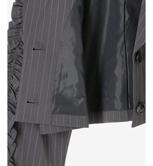 MAJESTICLEGON「ブローチセットホイップフリルジャケット」|その他|