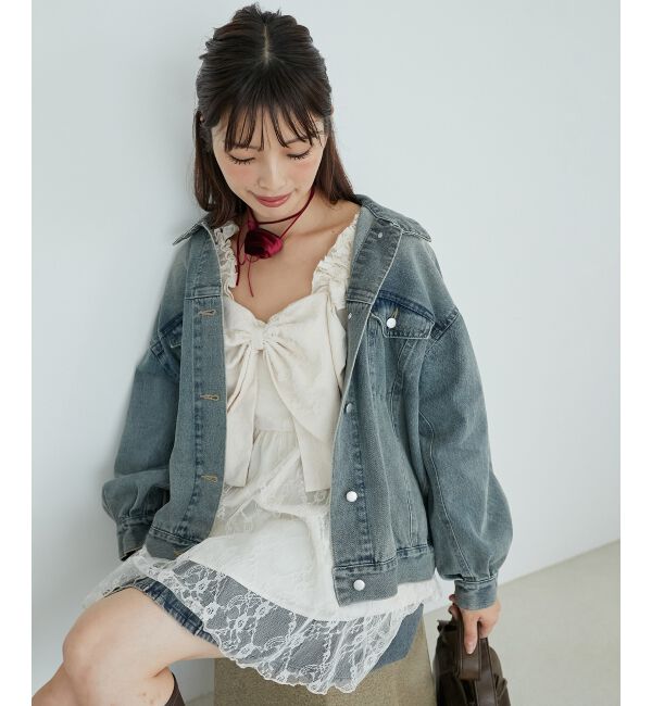 MAJESTICLEGON「オーバーサイズデニムジャケット」|その他|