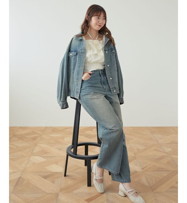 MAJESTICLEGON「オーバーサイズデニムジャケット」|その他|