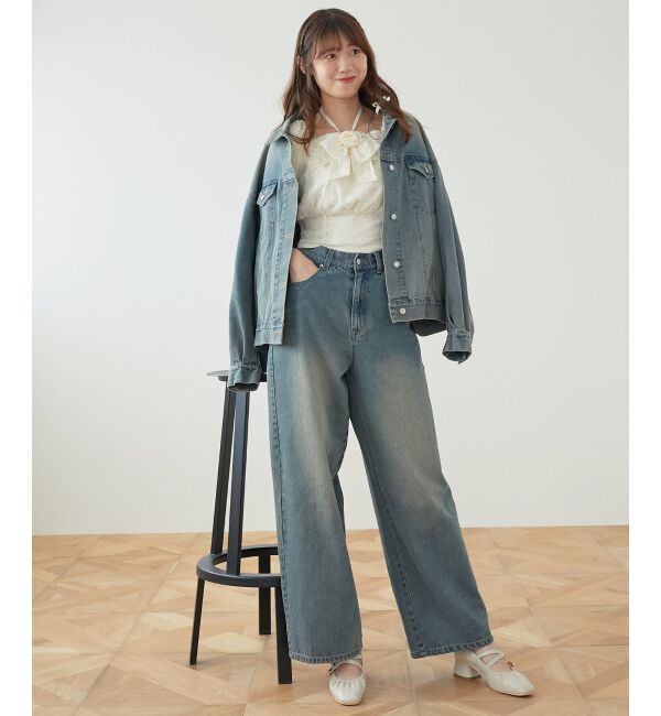 MAJESTICLEGON「オーバーサイズデニムジャケット」|その他|