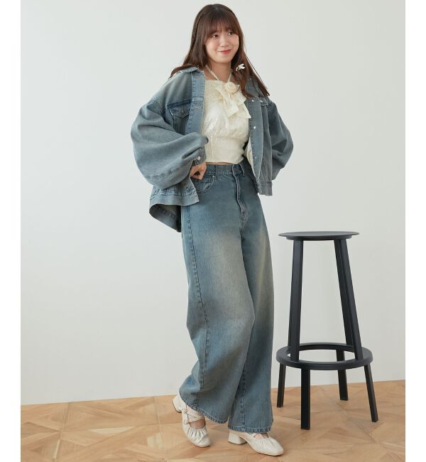 MAJESTICLEGON「オーバーサイズデニムジャケット」|その他|