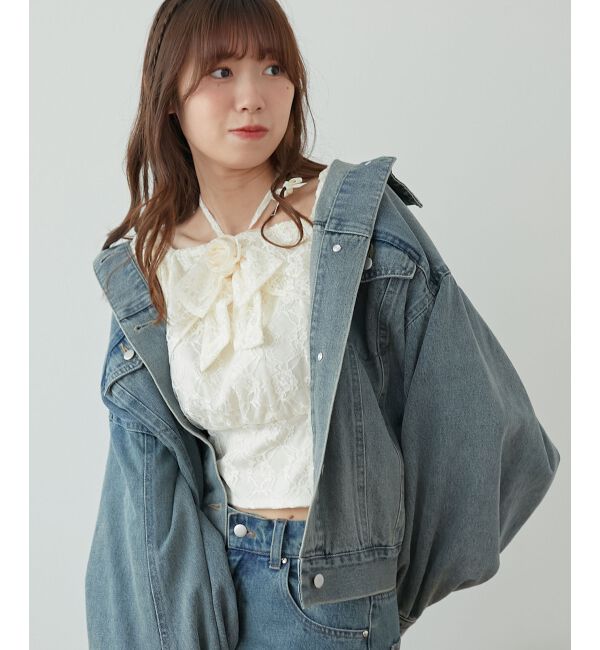 MAJESTICLEGON「オーバーサイズデニムジャケット」|その他|