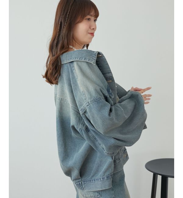 MAJESTICLEGON「オーバーサイズデニムジャケット」|その他|