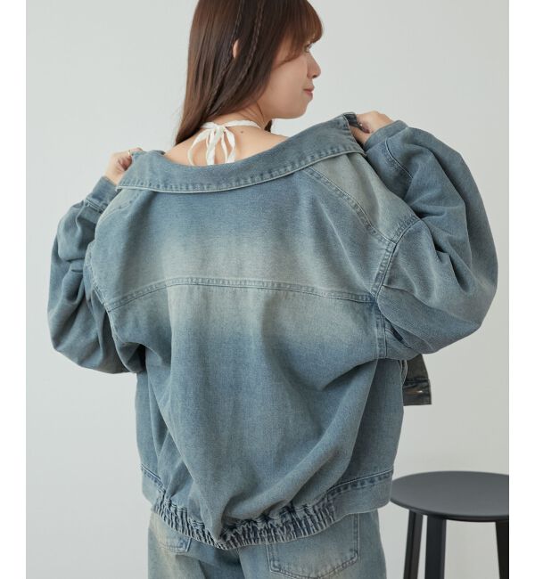 MAJESTICLEGON「オーバーサイズデニムジャケット」|その他|