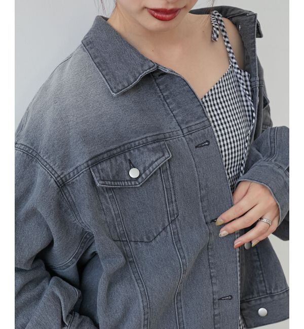 MAJESTICLEGON「オーバーサイズデニムジャケット」|その他|
