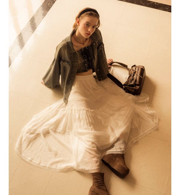 MAJESTICLEGON「オーバーサイズデニムジャケット」|その他|