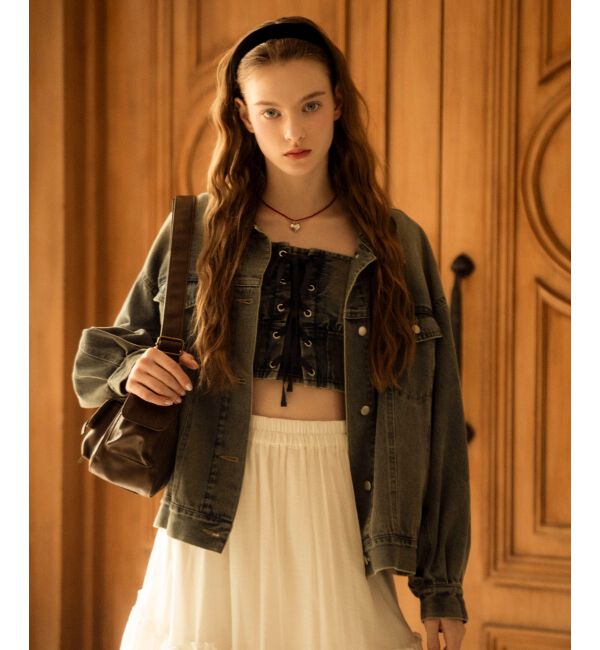 MAJESTICLEGON「オーバーサイズデニムジャケット」|その他|