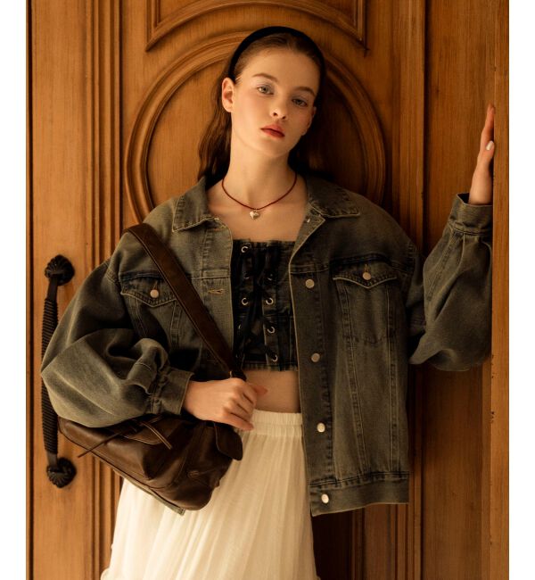 MAJESTICLEGON「オーバーサイズデニムジャケット」|その他|