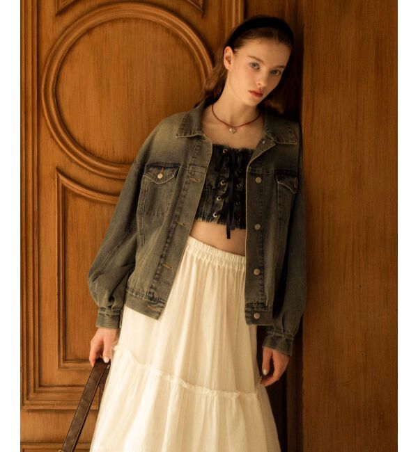 MAJESTICLEGON「オーバーサイズデニムジャケット」|その他|