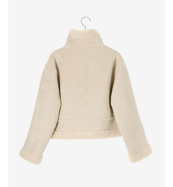 MAJESTICLEGON「もこもこボアショートジャケット」|その他|