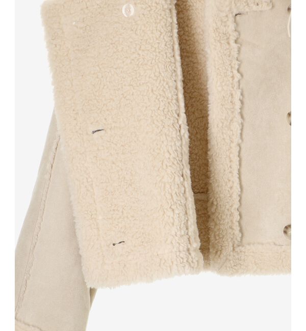 MAJESTICLEGON「もこもこボアショートジャケット」|その他|