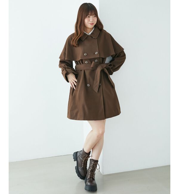  「ケープセットミディコート」|その他|