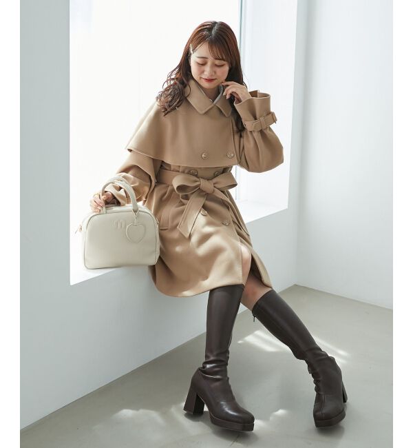  「ケープセットミディコート」|その他|