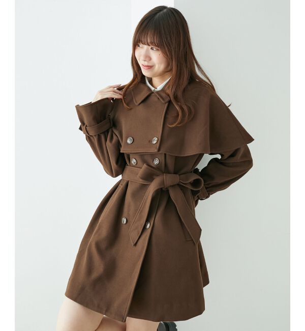  「ケープセットミディコート」|その他|