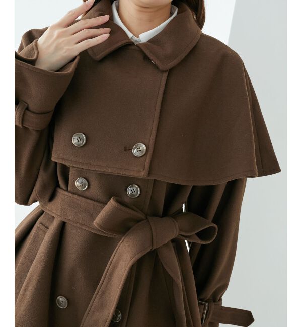  「ケープセットミディコート」|その他|