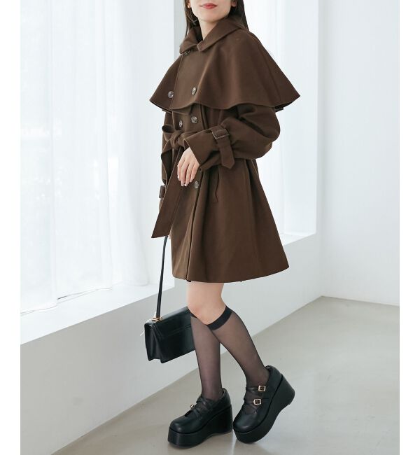  「ケープセットミディコート」|その他|