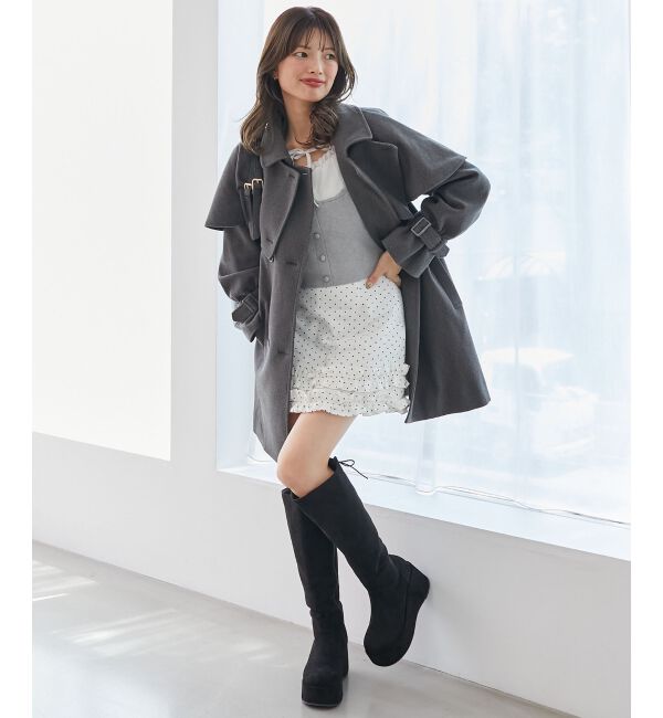  「ケープセットミディコート」|その他|