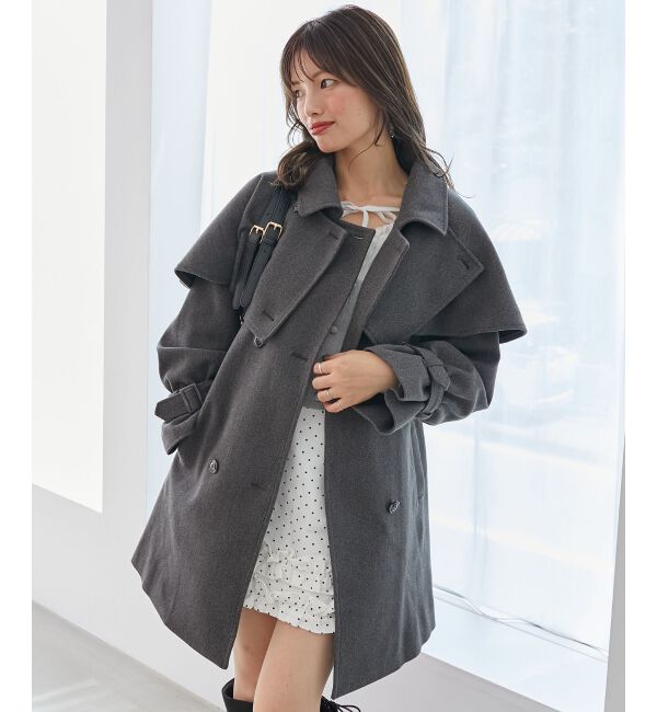  「ケープセットミディコート」|その他|