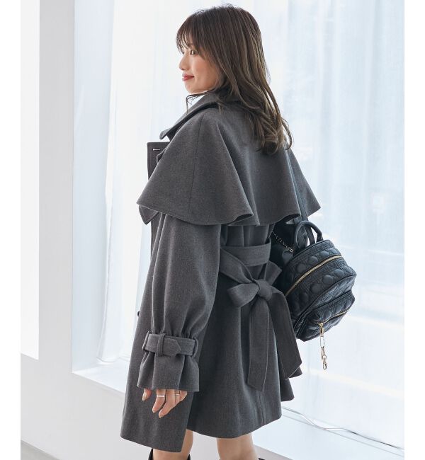  「ケープセットミディコート」|その他|