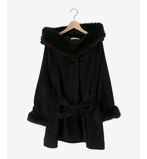  「フード付マルチwayフェイクファーコート」|その他|