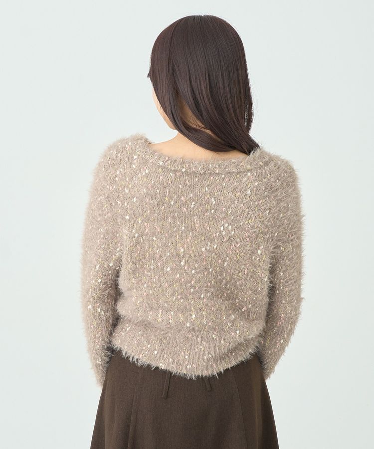 earth music&ecology「ジャンボノットシャギーニットプルオーバー」|ニット・セーター|