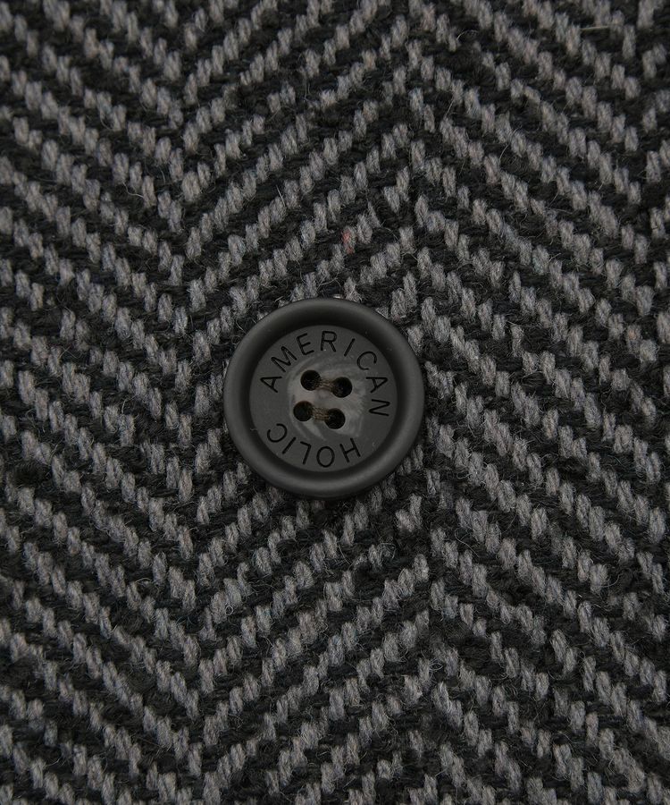 AMERICAN HOLIC「ヘリンボーンスタンドカラーコート」|その他|