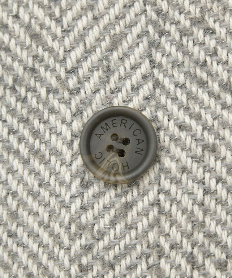 AMERICAN HOLIC「ヘリンボーンスタンドカラーコート」|その他|