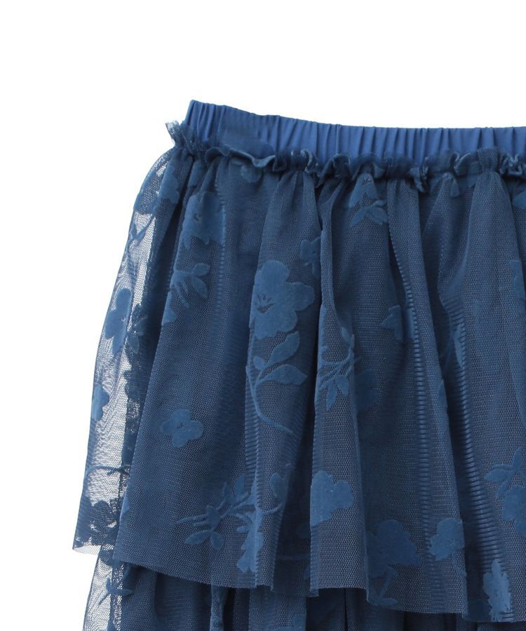 Green Parks「・ELENCARE DUE フロッキーptチュールスカート」|スカート|