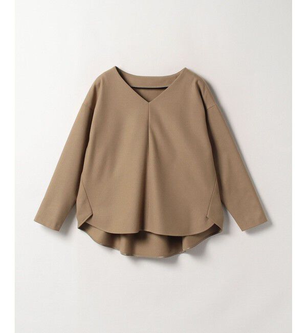 allureville「【セットアップ対応商品】TRクルーネックプルオーバー」|その他|キャメル