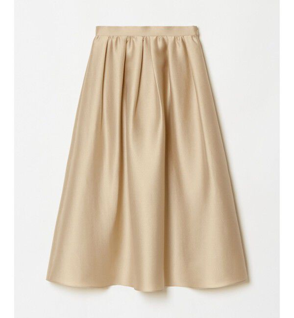 LOULOU WILLOUGHBY「【LOULOU WILLOUGHBY】シルキーダブルクロススカート」|スカート|