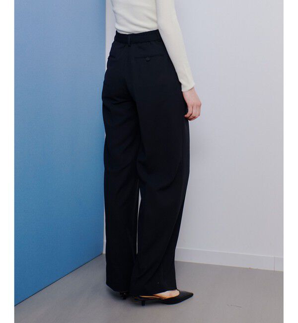 allureville「CRISPYカルゼタックパンツ」|チノ|