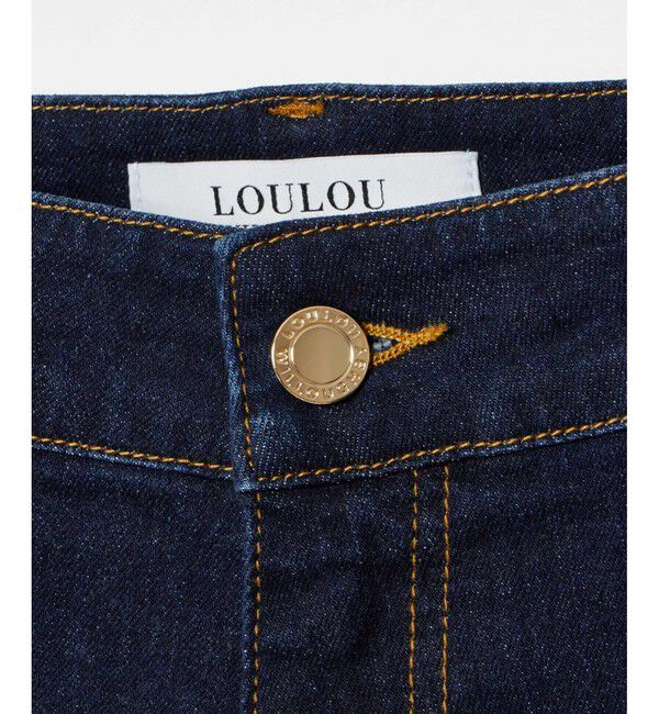 LOULOU WILLOUGHBY「【LOULOU WILLOUGHBY】デニムヘムフリンジパンツ」|デニム|