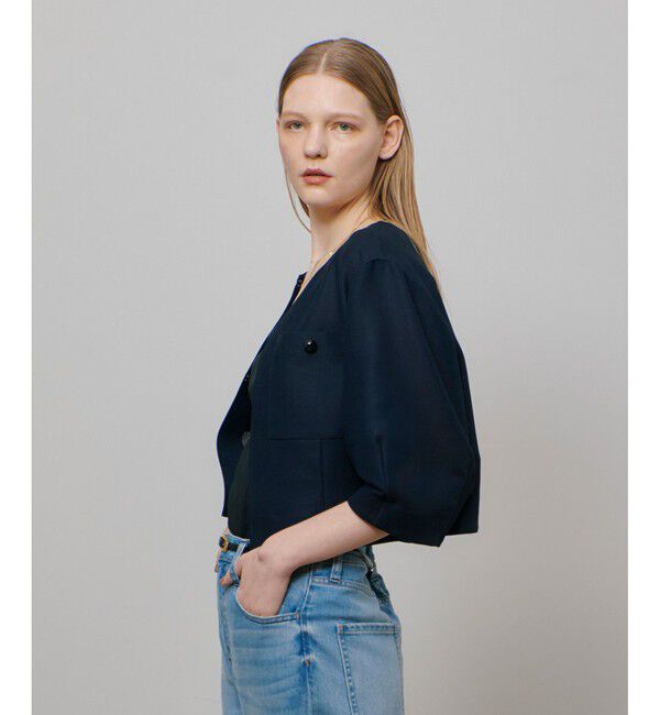 allureville「カラミノーカラージャケット」|その他|