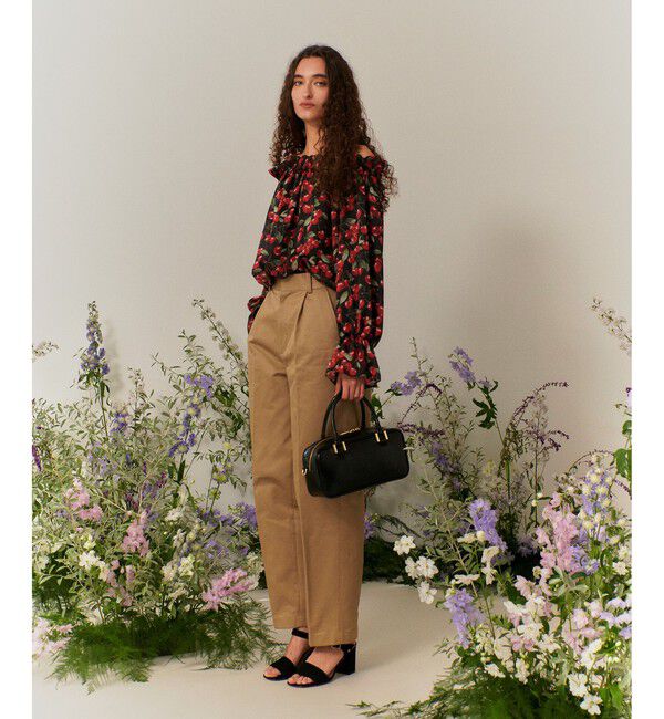 LOULOU WILLOUGHBY「【LOULOU WILLOUGHBY】タックチノパンツ」|チノ|