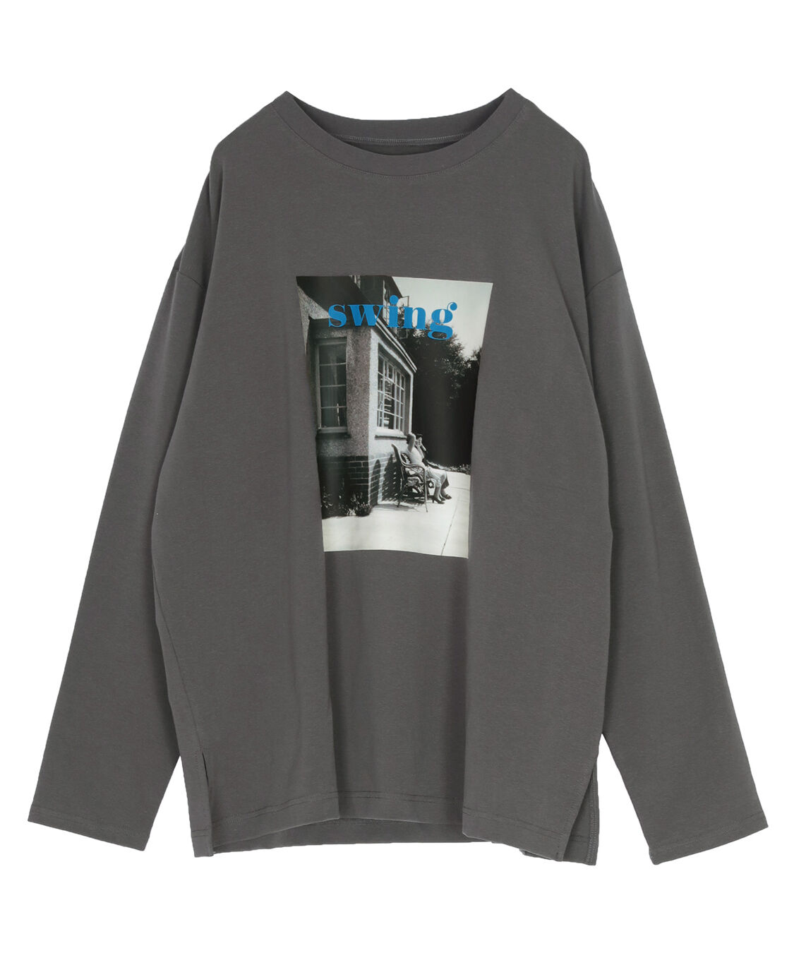 titivate「ヴィンテージライクフォトプリントロングスリーブTシャツ」|Tシャツ・カットソー|