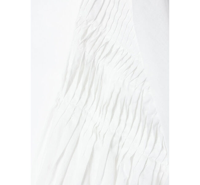 mizuiro ind「mizuiro ind ピンタックパフスリーブシャツ」|シャツ・ブラウス|