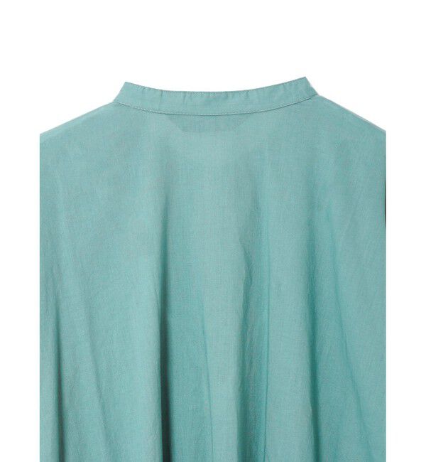 mizuiro ind「mizuiro ind ピンタックパフスリーブシャツ」|シャツ・ブラウス|