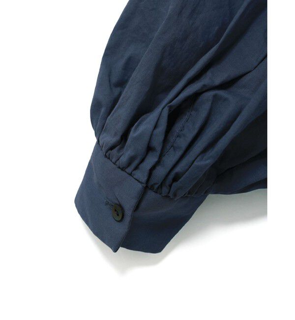 mizuiro ind「mizuiro ind ピンタックパフスリーブシャツ」|シャツ・ブラウス|