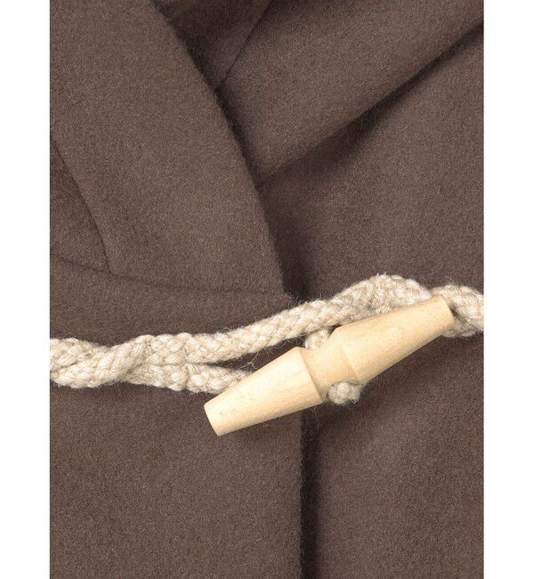 mizuiro ind「mizuiro ind Aラインフード付きコート」|その他|