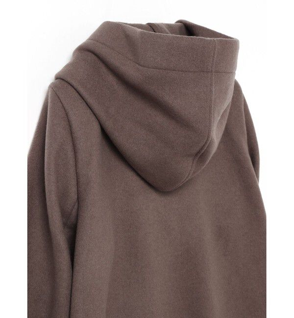 mizuiro ind「mizuiro ind Aラインフード付きコート」|その他|