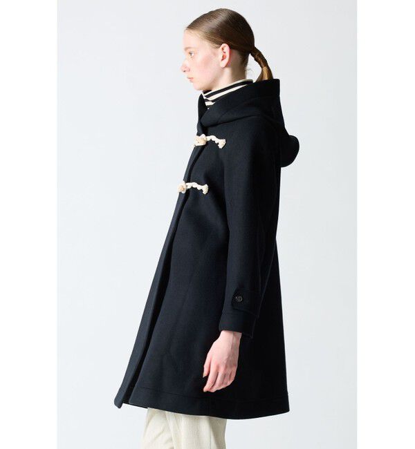 mizuiro ind「mizuiro ind Aラインフード付きコート」|その他|