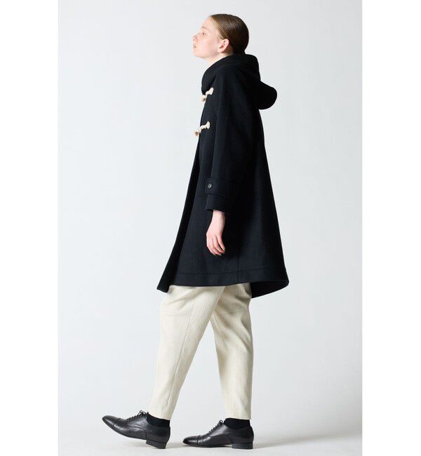 mizuiro ind「mizuiro ind Aラインフード付きコート」|その他|