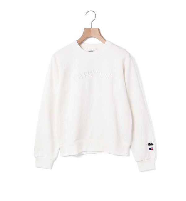 MARMARMAR「MARMARMAR ブックストアスウェットクルーネックシャツ-washed out-」|スウェット・ジャージ|オフホワイト