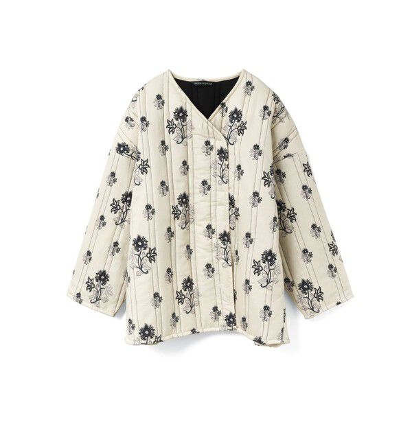 mizuiro ind「mizuiro ind プリントキルティングジャケット」|その他|